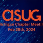 ESSU: ASUG - Information Systems Professionals Meeting ESSU Only on February 29, 2024